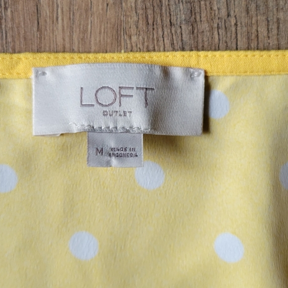LOFT Polka Dot Blouse - Picture 4 of 4